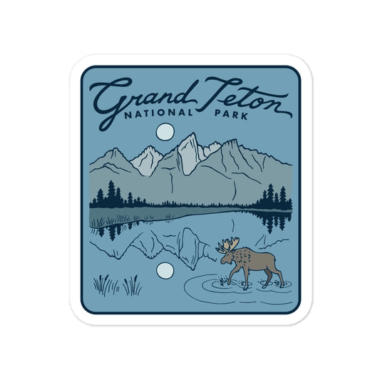 Grand Teton National Park Sticker